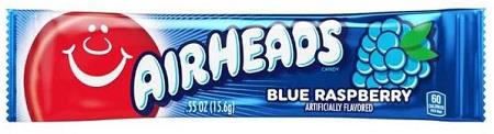 Airheads Blue Raspberry .55oz 36ct Box — box