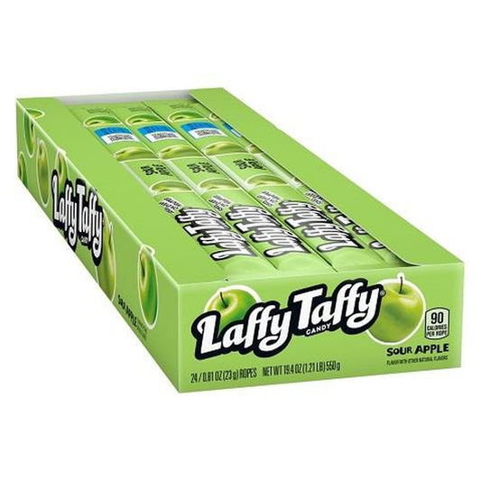 Laffy Taffy Rope Sour Apple 0.81oz 24ct — full package