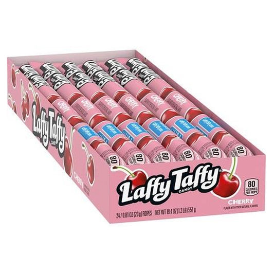 Laffy Taffy Rope Cherry 0.81oz 24ct — full package