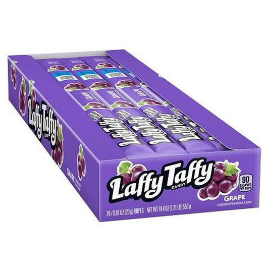 Laffy Taffy Rope Grape 0.81oz 24ct — full package