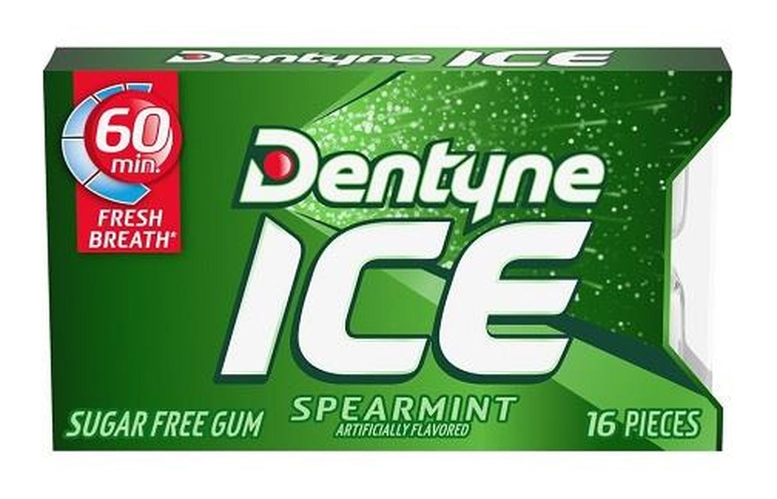 Dentyne Ice Spearmint Sugar-Free Gum 16-Piece Packs — pack