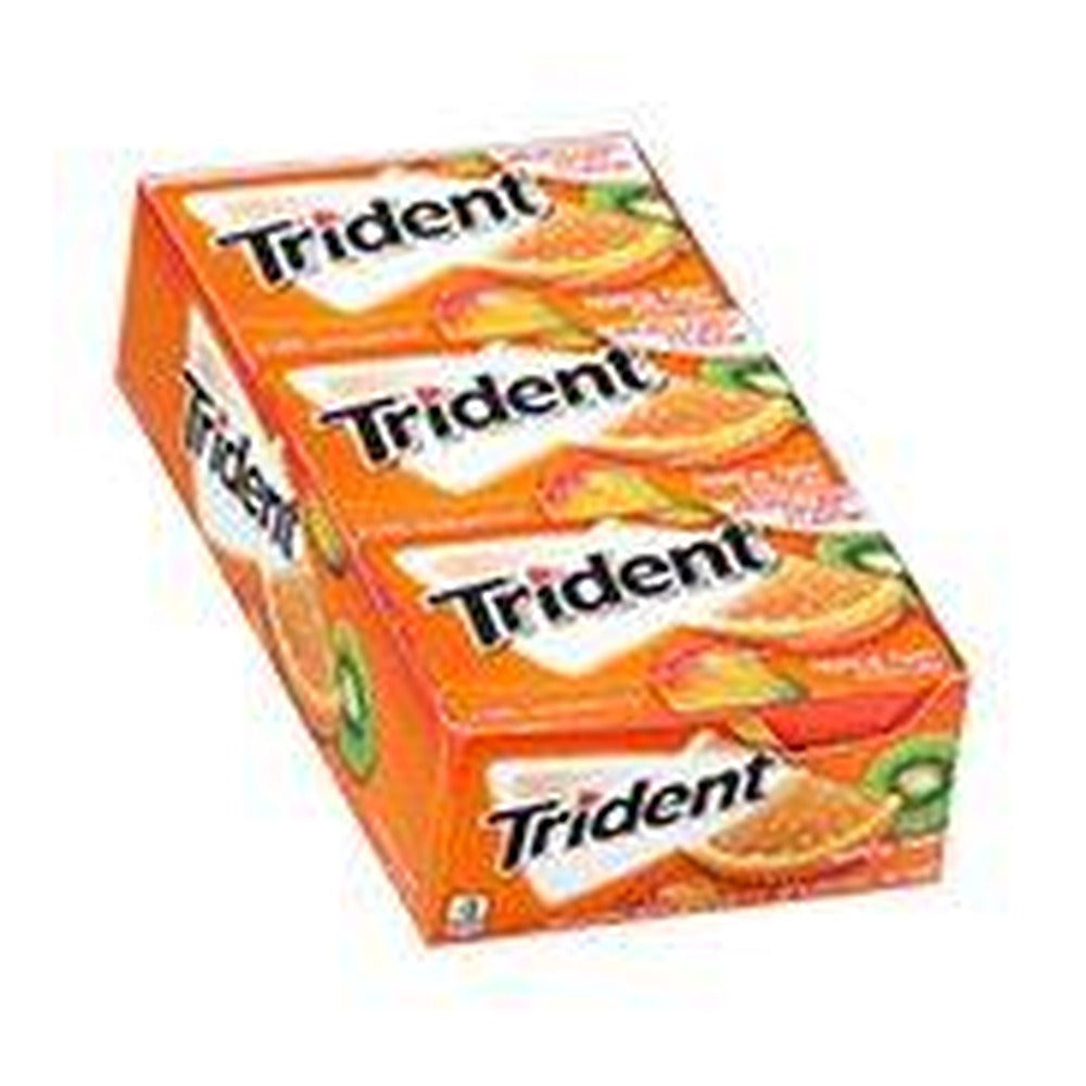 Trident Tropical Twist Sugar-Free Gum 14pc Packs — pack