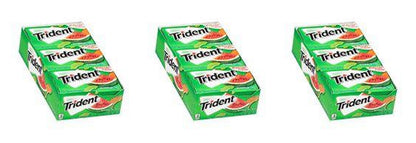 Trident Watermelon Twist Sugar-Free Gum 14pc Packs — 3-Pack