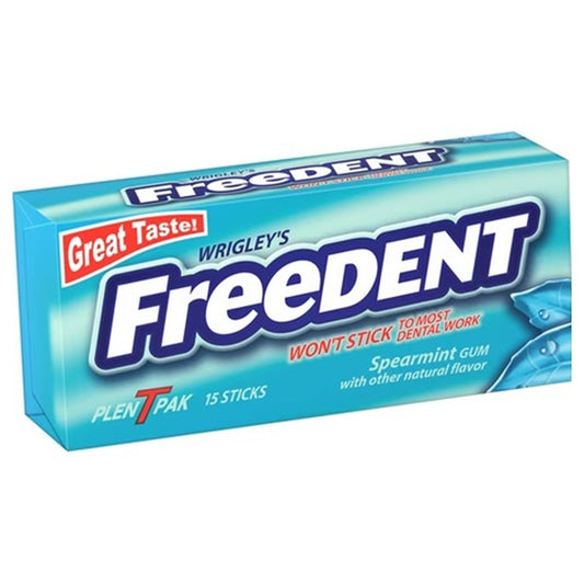Freedent Spearmint Gum Party Pack 10ct (15 Stick) — full package