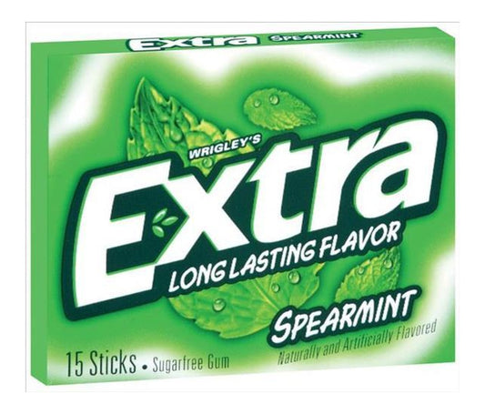 Extra Spearmint Sugar-Free Gum Party Packs 15-Stick — pack