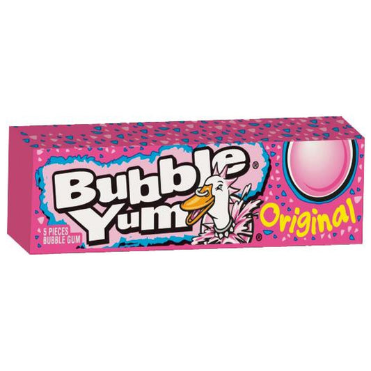 Bubble Yum Original 5pc 18ct (1.4oz) — full package