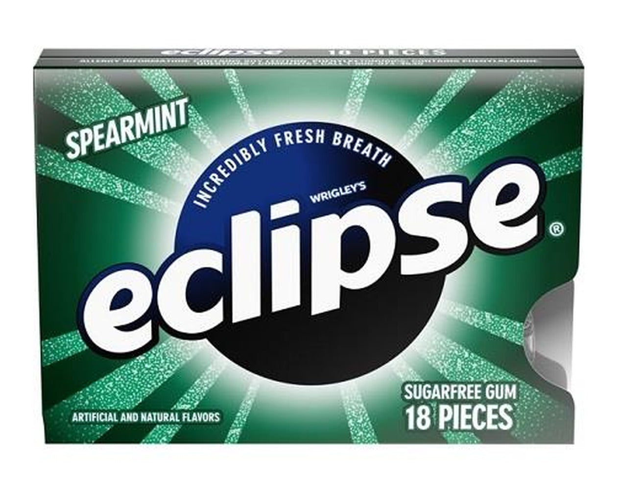 Eclipse Spearmint Sugar-Free Gum 18-Piece Packs — pack