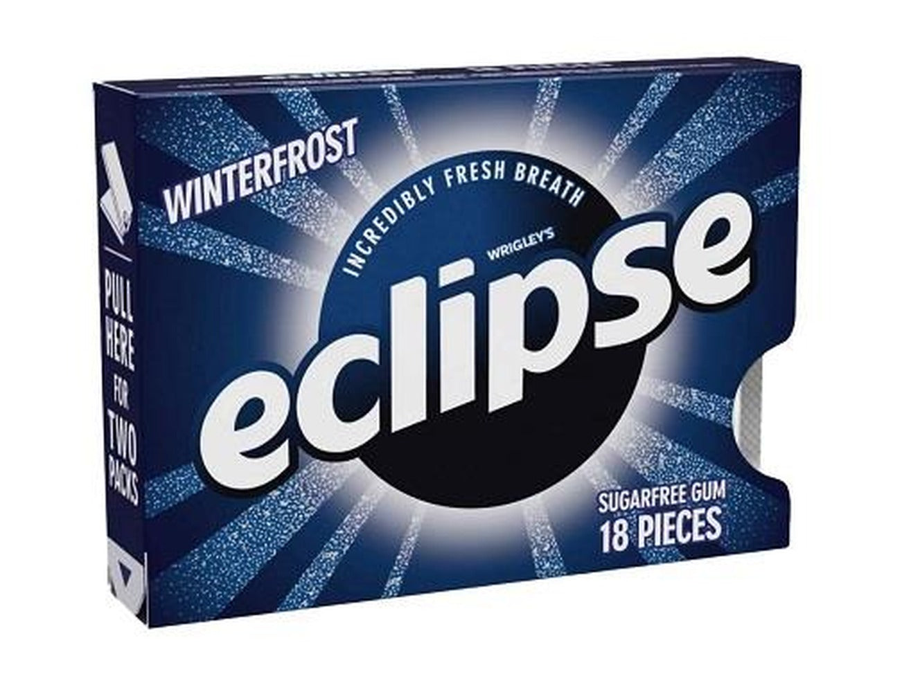 Eclipse Winterfrost Sugar-Free Gum 18-Piece Packs — pack