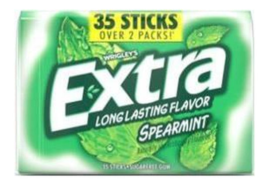 Extra Spearmint Sugar-Free Gum 35-Stick Packs — pack