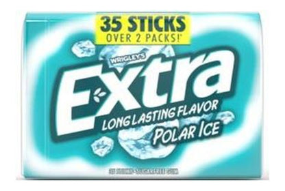 Extra Polar Ice Sugar-Free Gum 35-Stick Packs — pack
