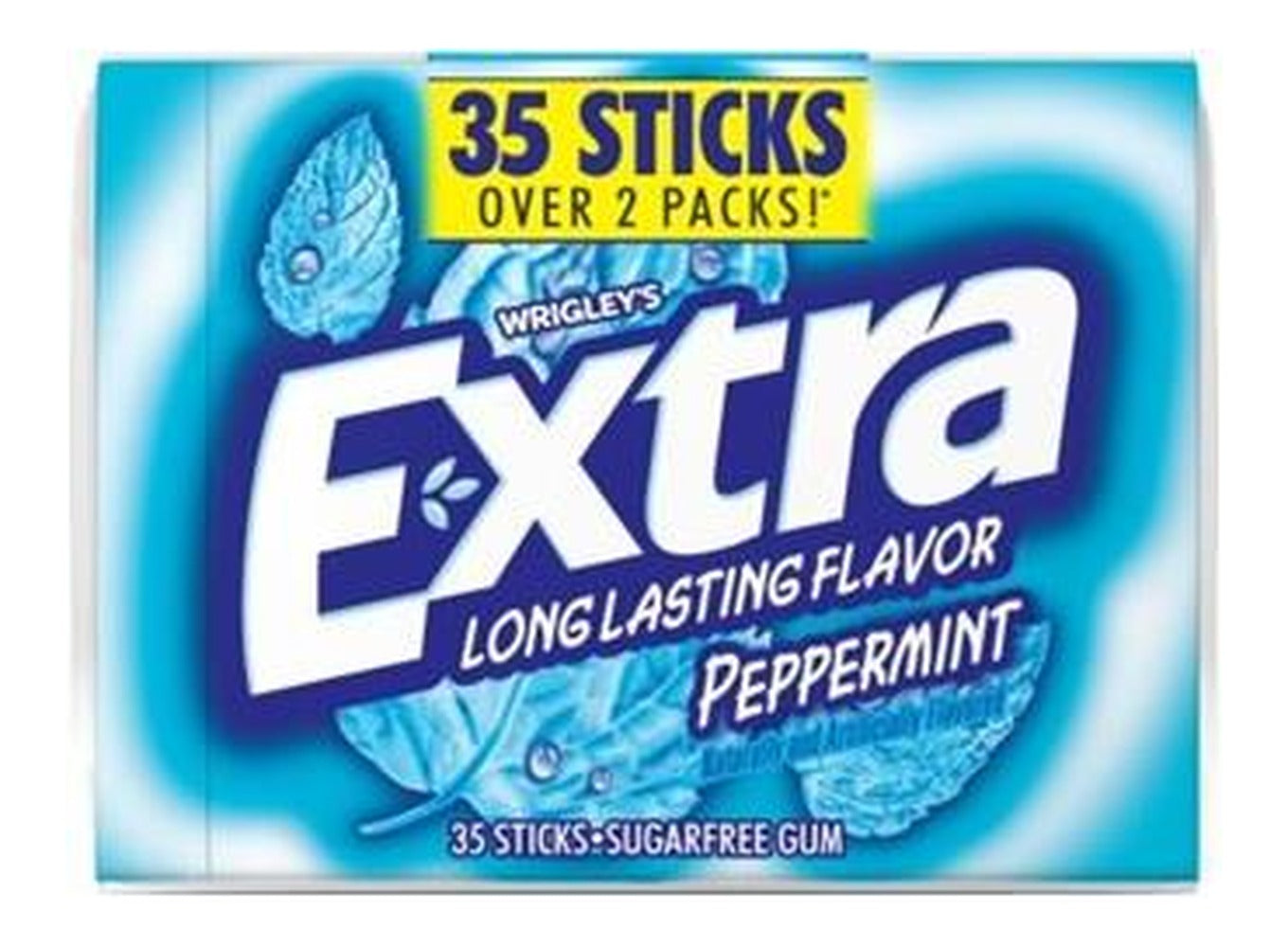 Extra Peppermint Sugar-Free Gum 35-Stick Packs — pack