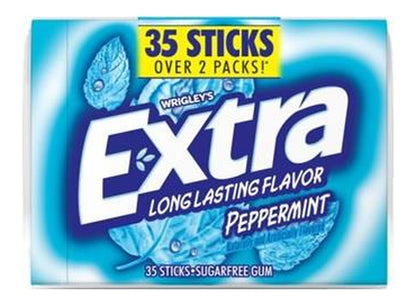 Extra Peppermint Sugar-Free Gum 35-Stick Packs — pack