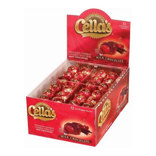 Cella's Chocolate Cherries 0.5oz 72ct — full package