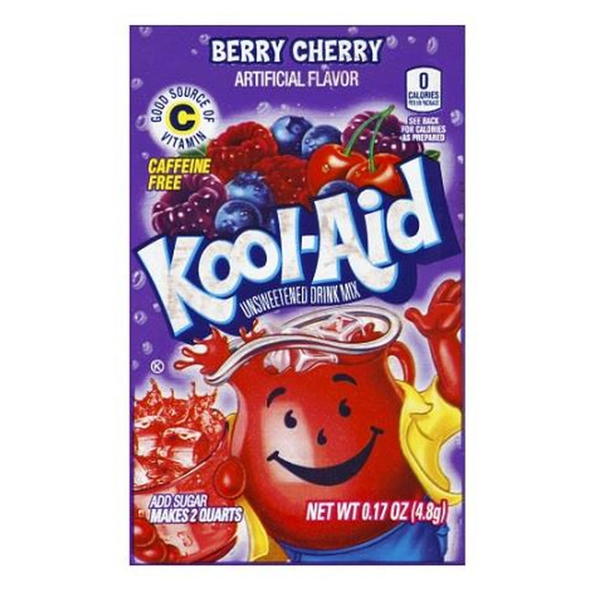 Kool-Aid Berry Cherry Drink Mix 48ct (0.17OZ) pack