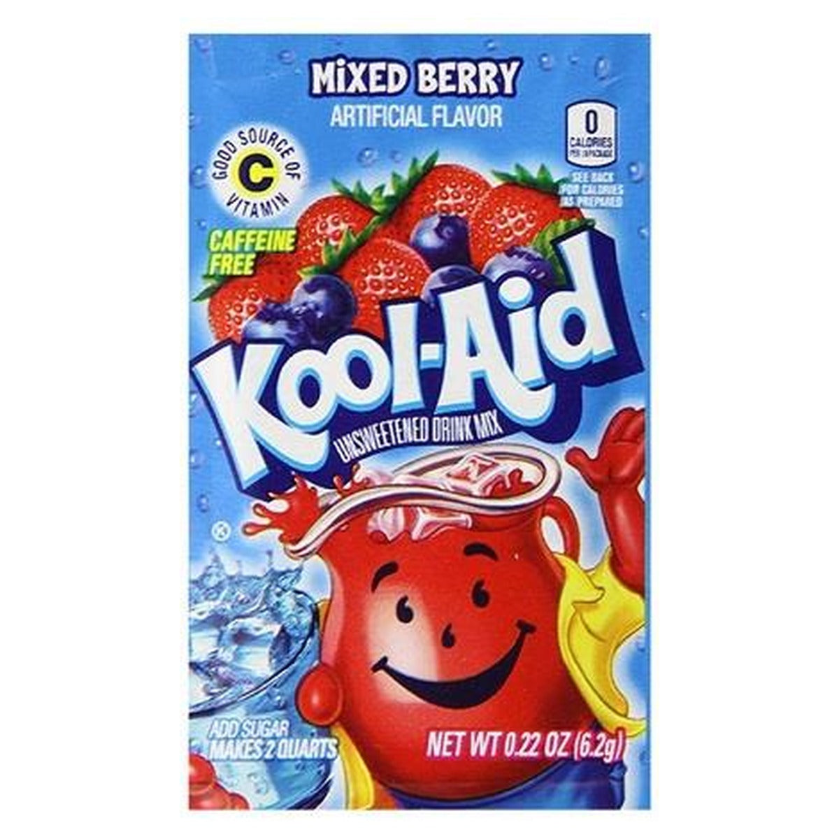 Kool-Aid Mixed Berry Drink Mix 48ct (0.22OZ) pack