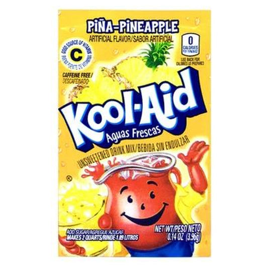 Kool-Aid Piña-Pineapple Drink Mix 48ct (0.14OZ) pack