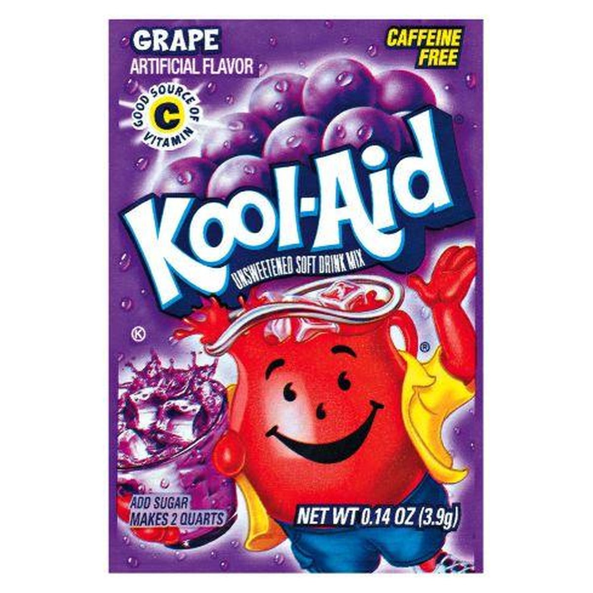 Kool-Aid Grape Drink Mix 48ct (0.14OZ) pack