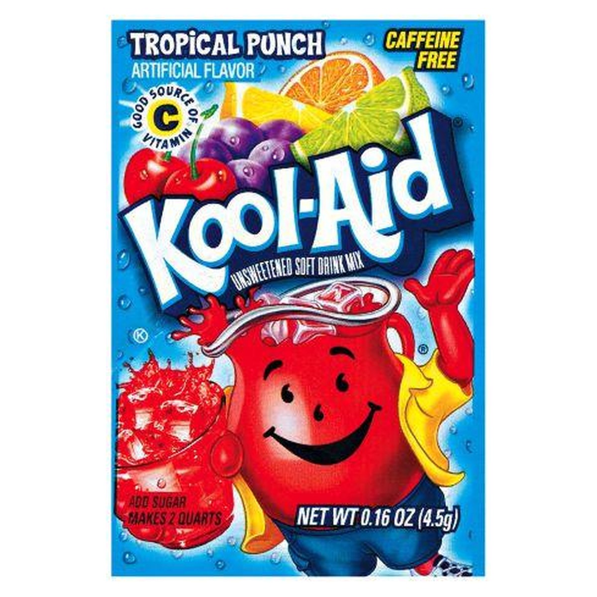 Kool-Aid Tropical Punch Drink Mix 48ct (0.16OZ) pack