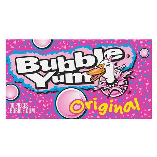 Bubble Yum Original 10pc 12ct (2.8oz) — full package