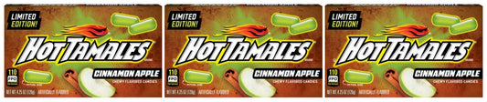 Hot Tamales Cinnamon Apple 4.25oz Theater Boxes — 3-Pack