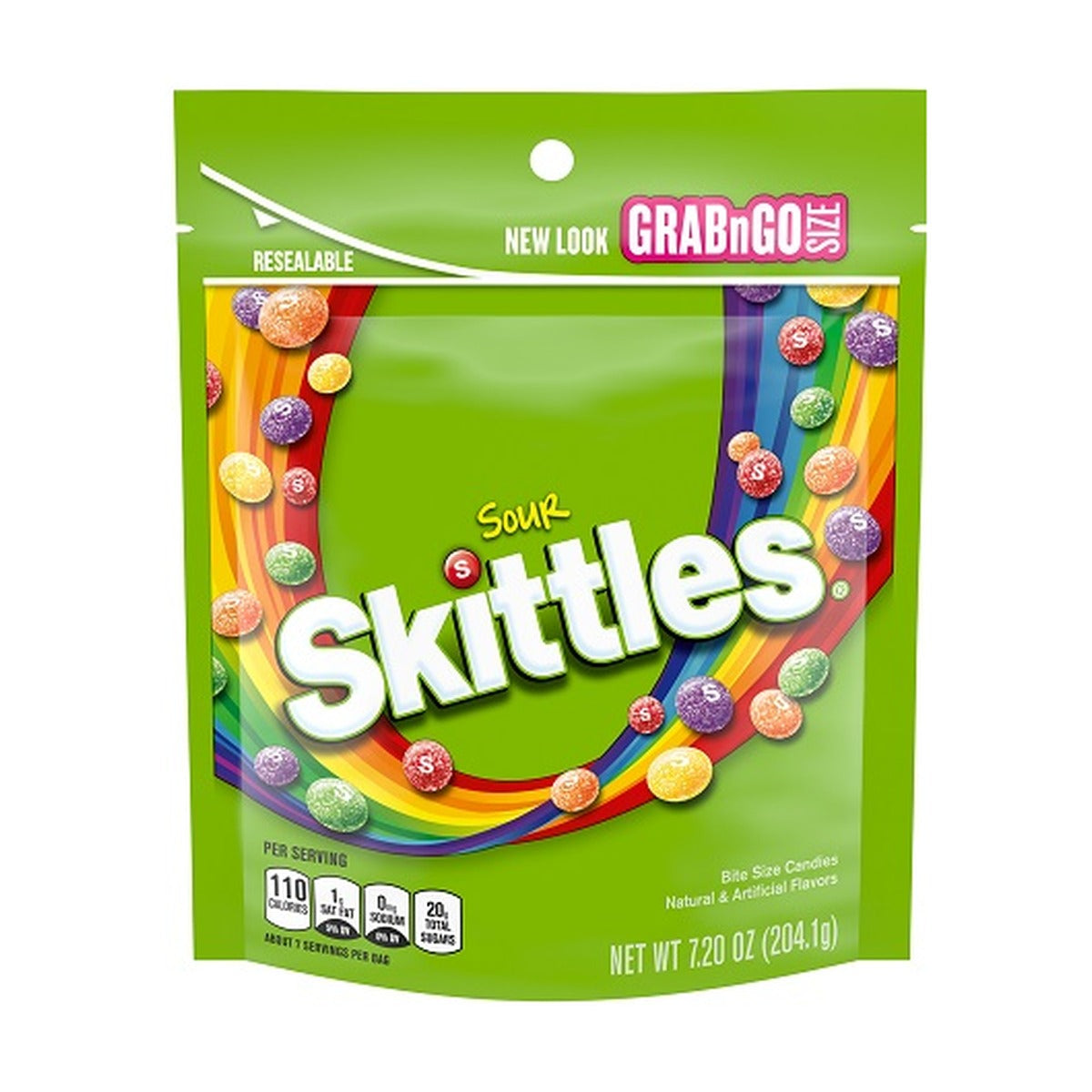 Skittles Sour 7.2oz Pouch pack — full package