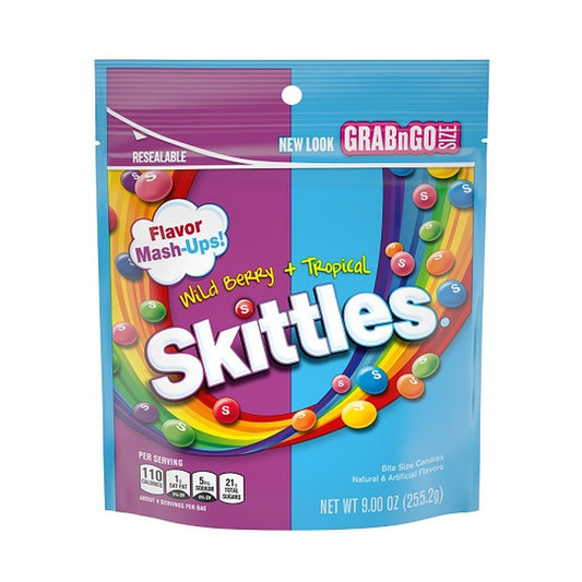 Skittles Mash-Ups 9oz Pouch pack — full package