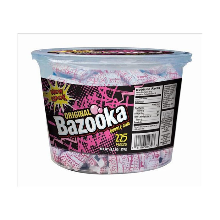 Bazooka Original Bubble Gum 225ct Tub