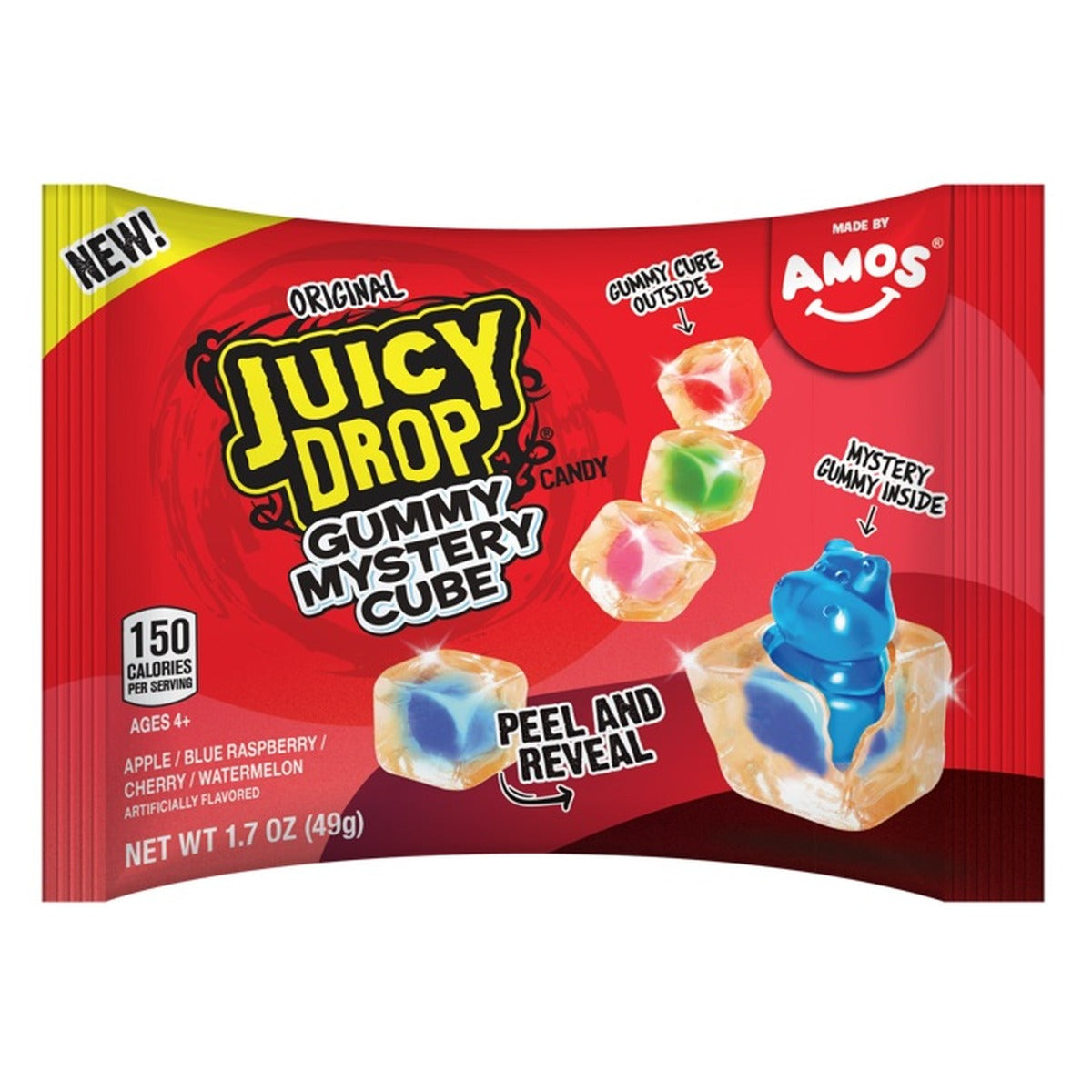 Juicy Drop Gummy Mystery Cube Original 1.7oz — Box of 12