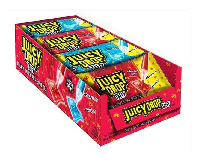 Juicy Drop Taffy 2.36oz — Box of 16