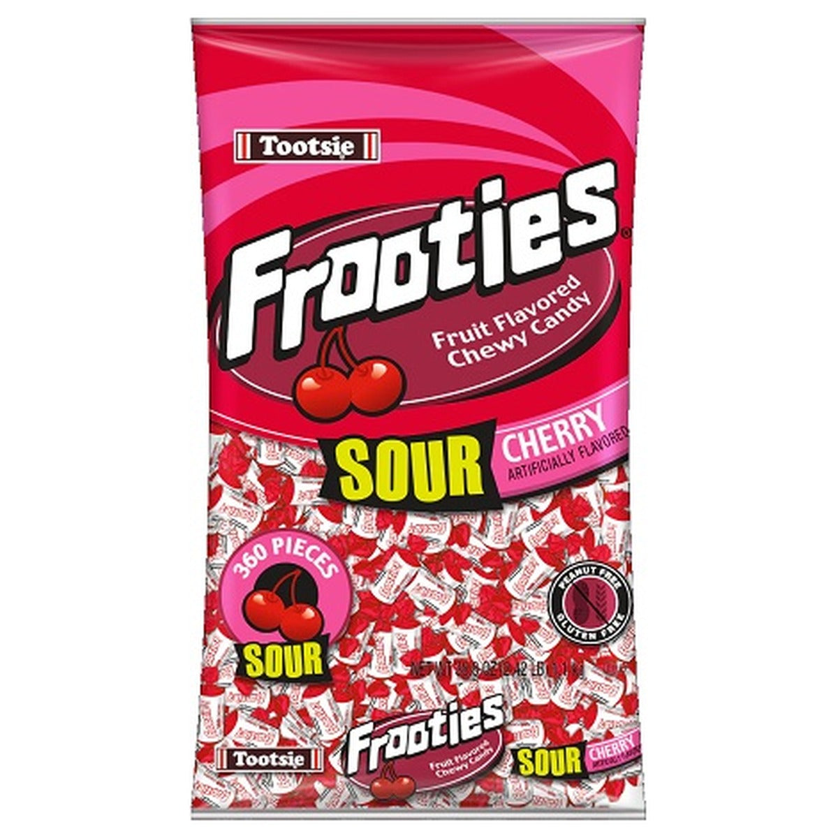 Frooties Sour Cherry 0.10oz 360ct — full package