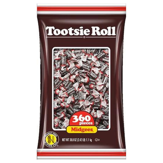 Tootsie Roll Midgees 0.10oz 360ct — full package