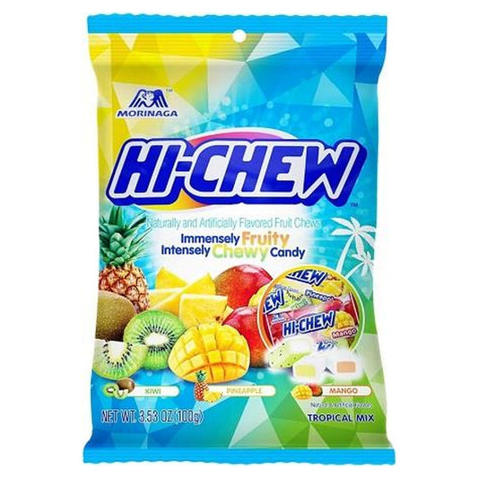 Hi-Chew Peg Bag Tropical Mix 3.53oz pack