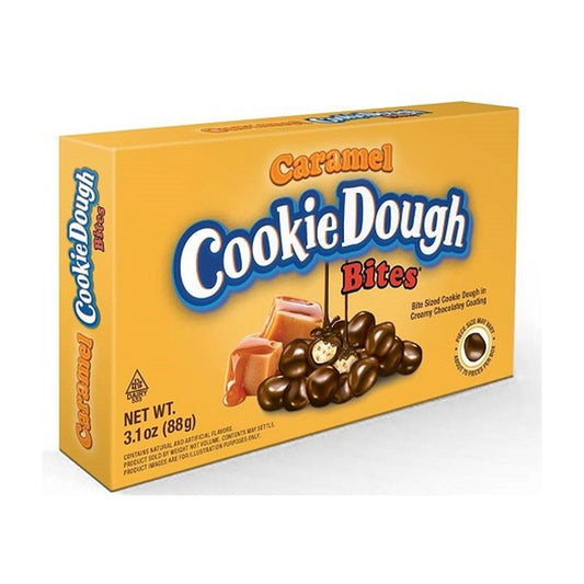 Cookie Dough Bites Caramel 3.1oz pack — full package