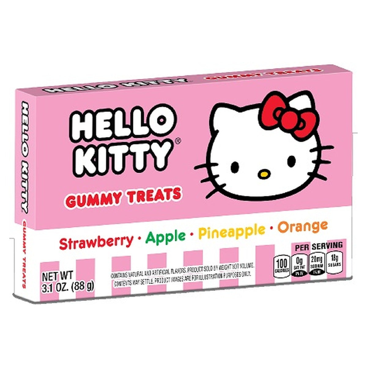 Hello Kitty Fruit Gummi Treats 3.1oz pack — full package
