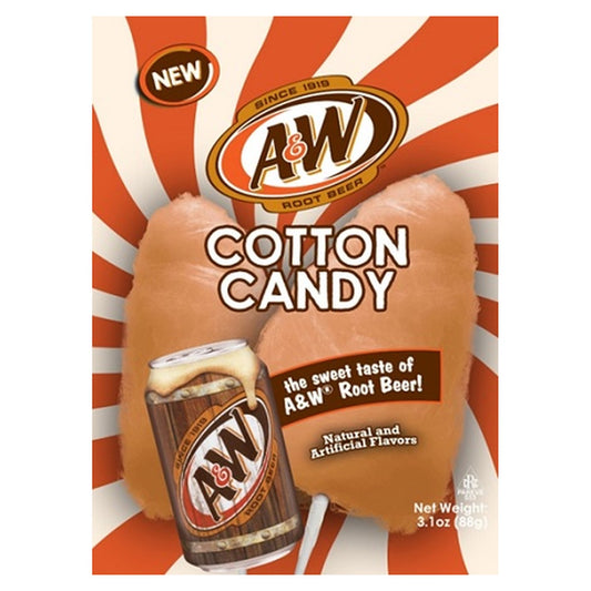 Cotton Candy A&W Root Beer 3.1oz Peg Bag pack — full package