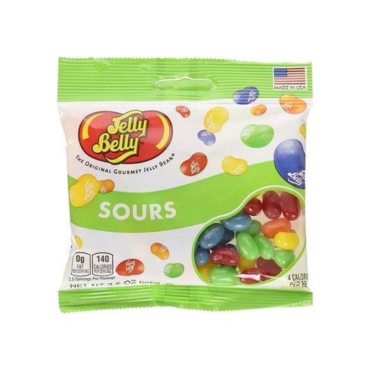 Jelly Belly Sours 3.5oz Peg Bag pack — full package