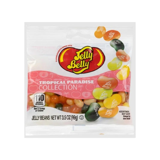 Jelly Belly Tropical Paradise 3.5oz Peg Bag pack — full package