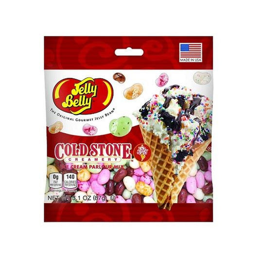 Jelly Belly Ice Cream Parlour Cold Stone 3.1oz Peg Bag pack — full package