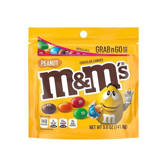 M&M's Peanut 5oz Pouch pack — full package