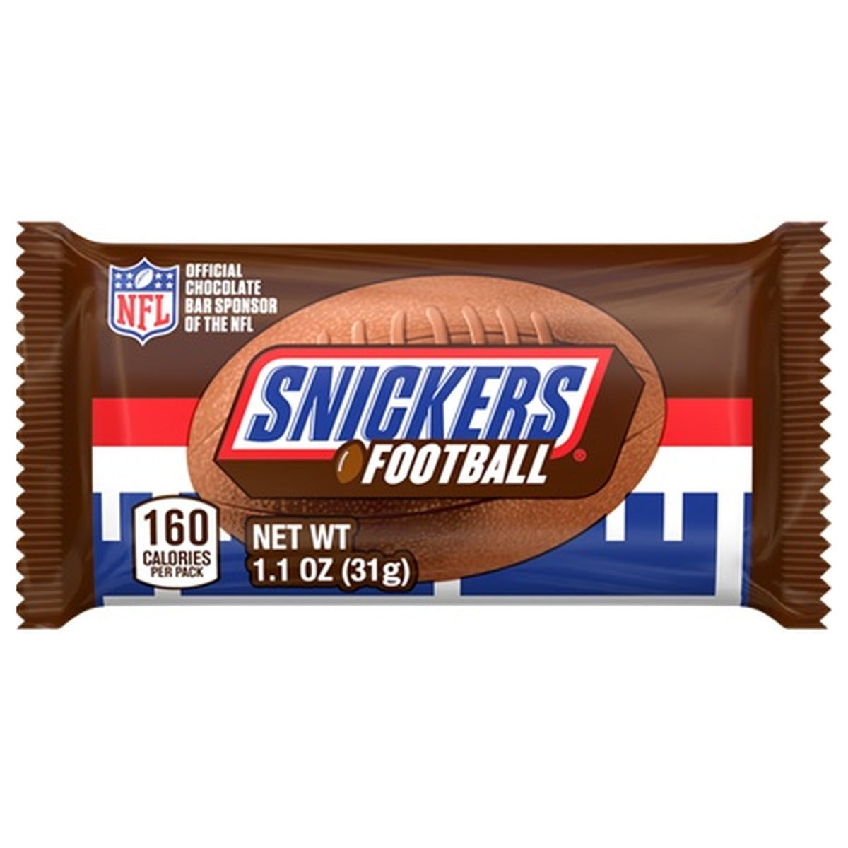 Snickers Limited Edition Footballs 1.1oz — full package