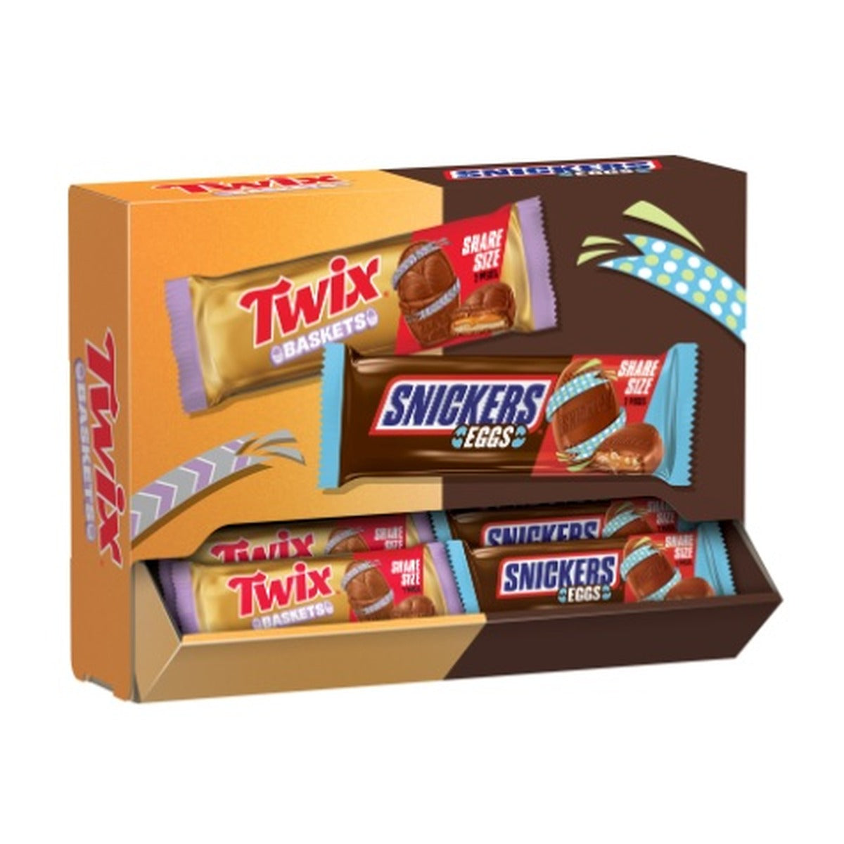 Snickers & Twix Limited Edition Mixed Display — full package