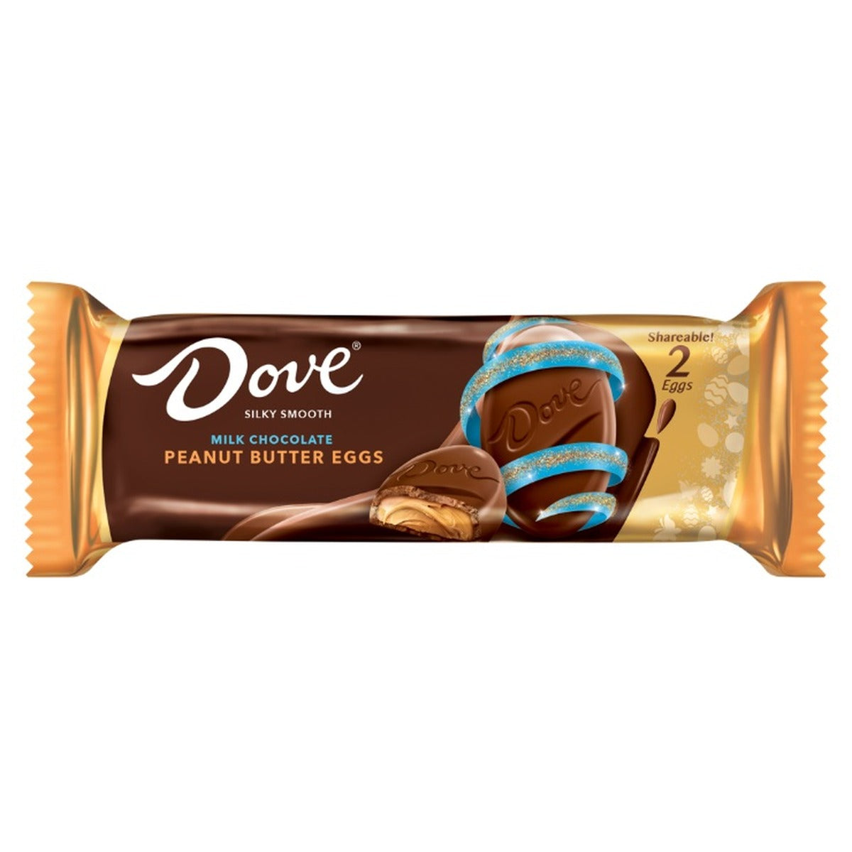 Dove Limited Edition Peanut Butter Eggs 2.12oz — full package