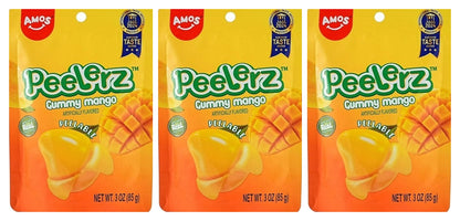 Peelerz Gummy Mango 3oz Peg Bags — 3-Pack