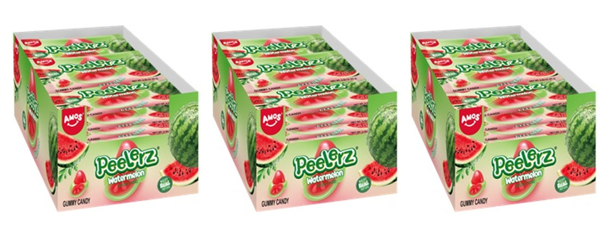 Peelerz REG Gummy Watermelon 2.29oz Bags — 3-Pack
