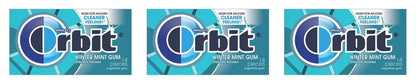 Orbit Wintermint Sugar-Free Gum 14pc Packs — 3-Pack