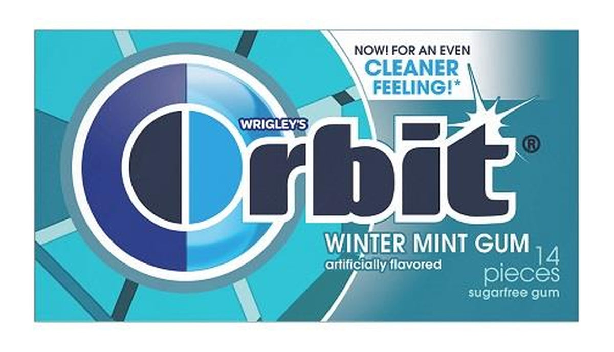 Orbit Wintermint Sugar-Free Gum 14pc Packs — pack
