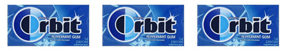 Orbit Peppermint Sugar-Free Gum 14pc Packs — 3-Pack
