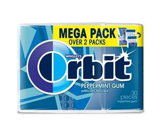 Orbit Peppermint Sugar-Free Gum Mega Packs (30 Pieces) — pack