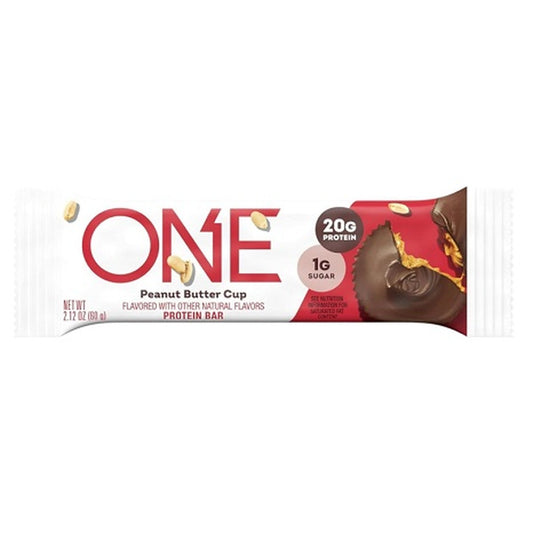 ONE Protein Bar Peanut Butter Cup 2.12oz 12ct pack — full package