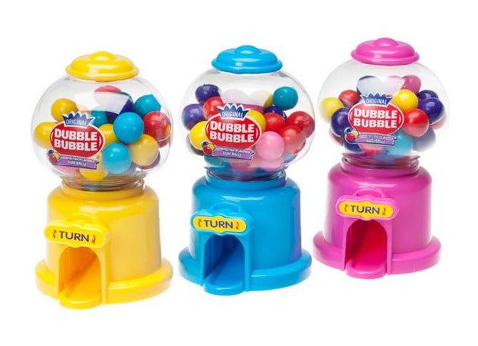 Dubble Bubble Mini Gumball Machine 1.41oz — Box of 12